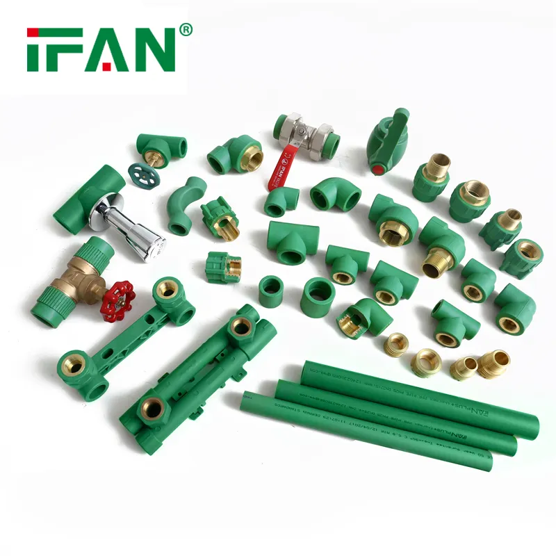 Ifan PPR Pipes and Fittings 20mm - 110mm Plumbing/Piping Systems Plastic/PVC Pipe Fitting