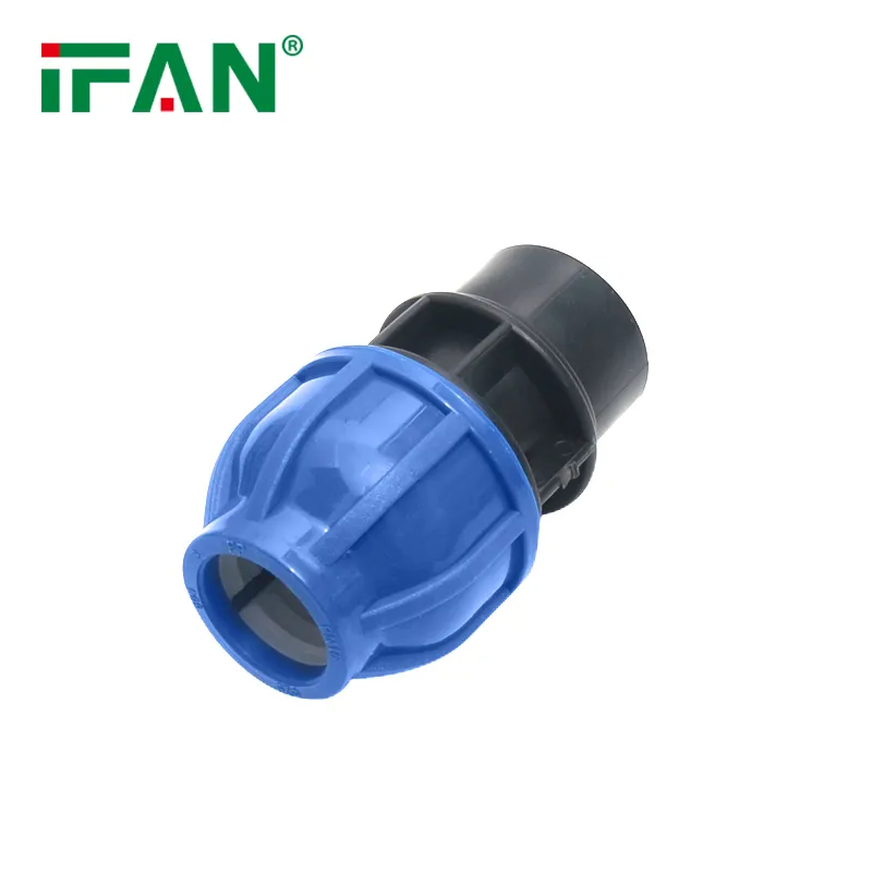 HDPE PVC PP PE Pipe Compression Fittings Female Coupling