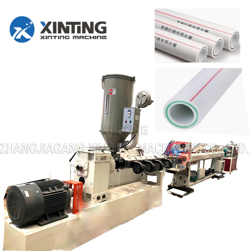 HDPE PE PPR PP Pipe Conduit Plastic Extruder Extrusion Machine Line Production Line