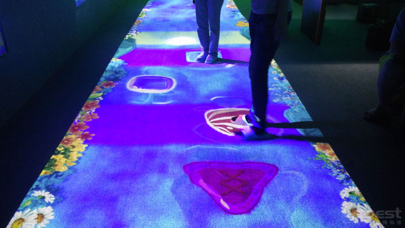 Gooest Interactive Floor Projector Game Interactive Art Floor for Kids Center and Malls