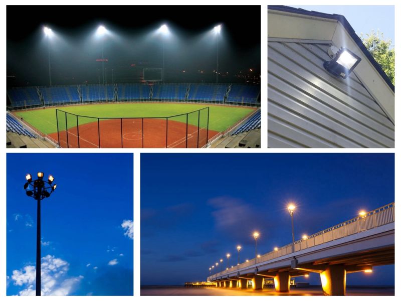LED Floodlight of 150W High Lumen 120lm/W Outdoor Industrial Lighting