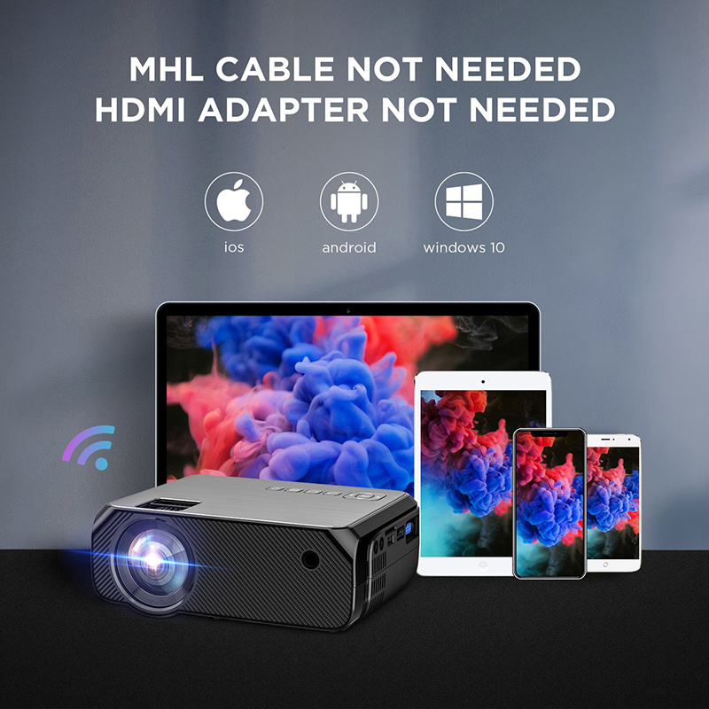 Portable Mobile Pocket Home Theater Mini Game Camping Video Projector