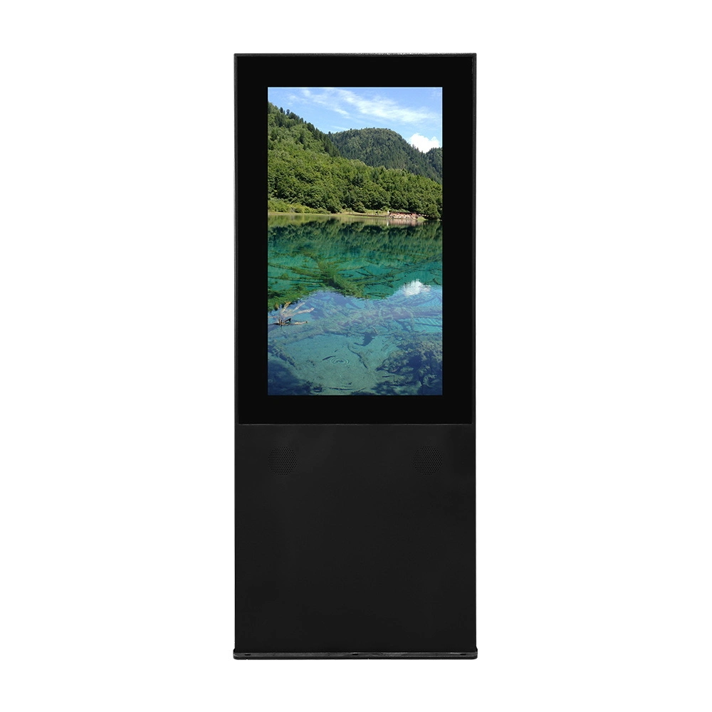 55'' Android/Window System Outdoor Standing Video Monitor Smart TV LCD Display Kiosk