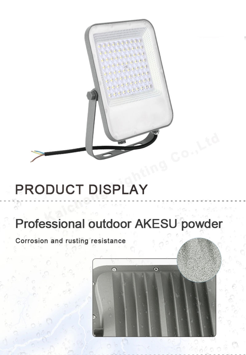 Aluminum IP66 Waterproof Black Stadium Outdoor LED Flood Light