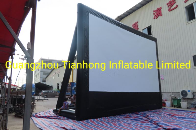 Outdoor Giant 8X6m Inflatable Projector Movie Screen