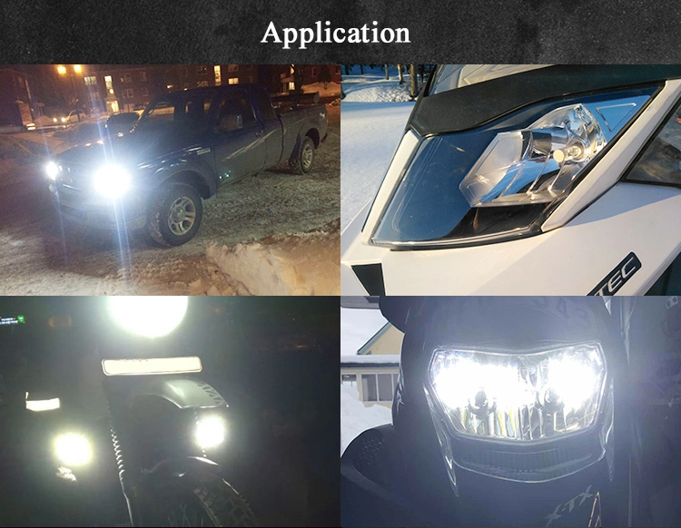 2020 High Quality Laser Lighting H4 H7 H11 Hb3 Hb4 9005 9006 Motorcycle LED Projector Headlights