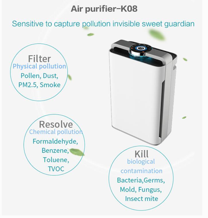 High Quality Home Use Portable Air Purifier