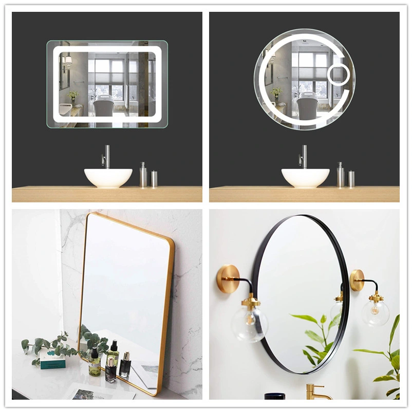 3mm espejo biselado decorativa rectangular Espejos de vidrio veneciano espejo Decoracion espejo de pared espejo del baño