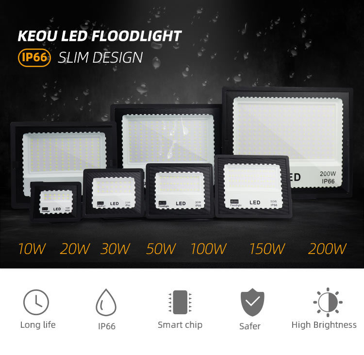 High Power LED 100W Flood Light Outdoor LED Flood Light 100W for Outdoor
