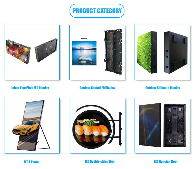 HD Video Advertising Indoor Glass Transparent LED Display