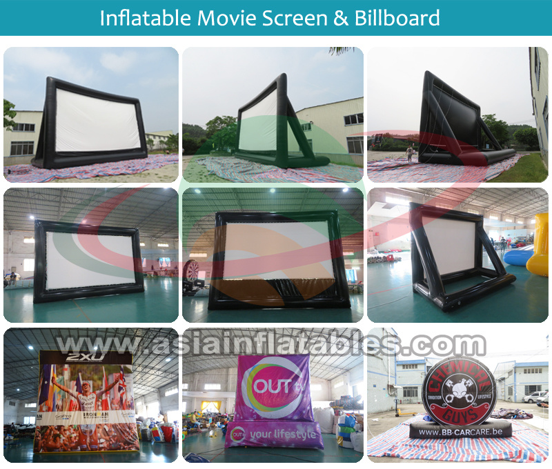 16' Projector Outdoor Air Sealed Inflatable Movie Screen