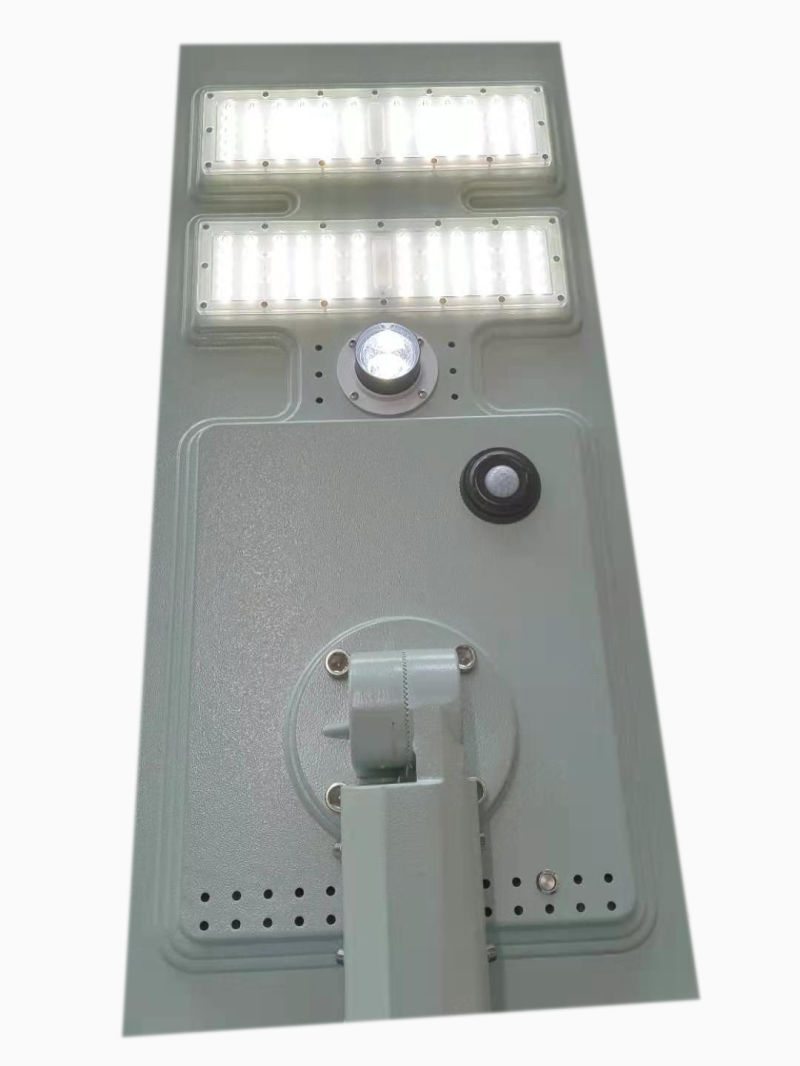 New Design Panel Solar Luminaria LED Street Light with Projector