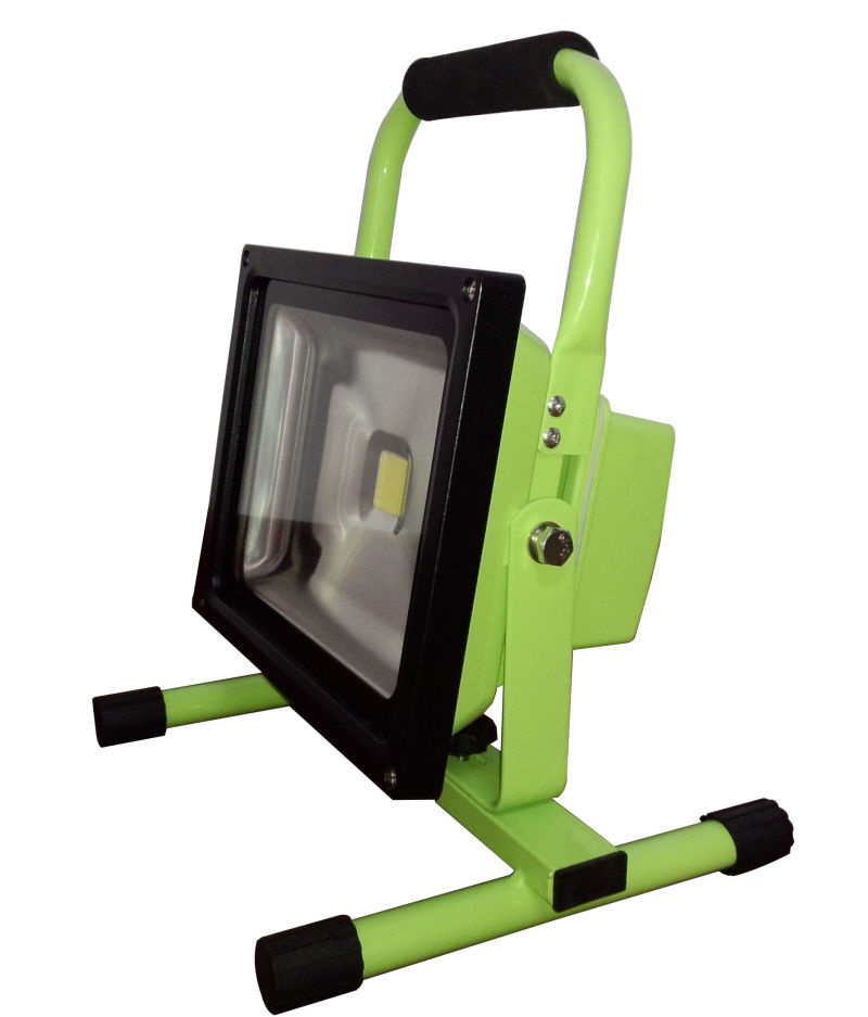 10W Portable Rechargeable LED Flood Light with CE RoHS
