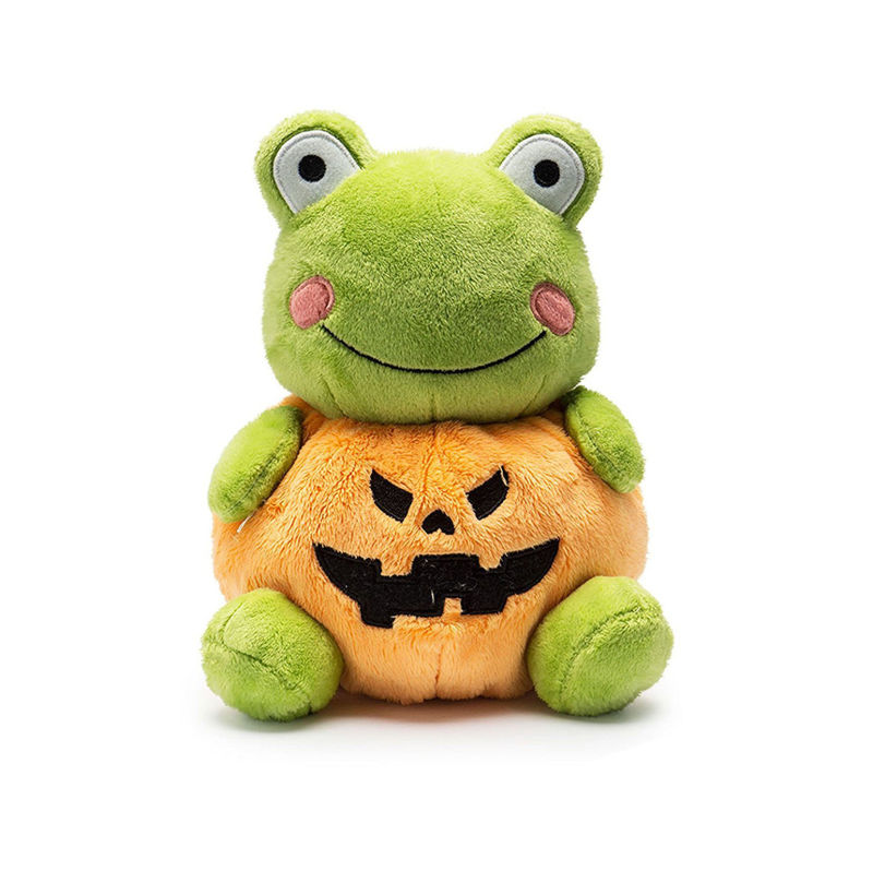 Happy Holiday Halloween Plush Pumpkin Doll Soft Animal Toy