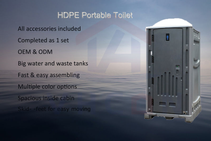Good Quality Durable 20L EPS Materials Used Camping Outdoor Mobile Toilet for Sale