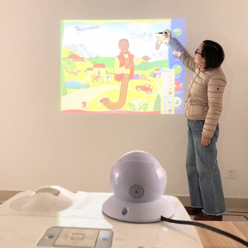 86 Inch Infrared Teaching Interactive Whiteboard Without Projector