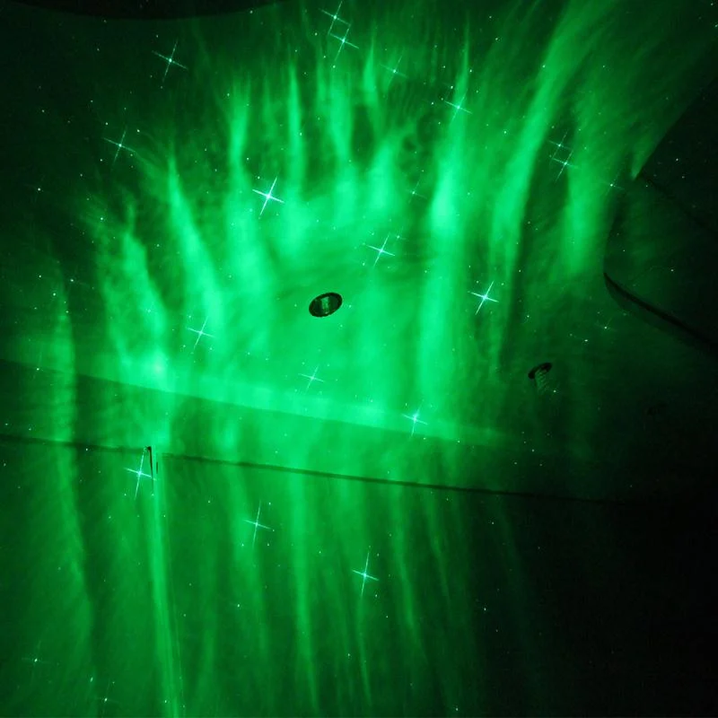 Aurora Nebula Cloud Projector Light Table Lamp for Kids Bedroom
