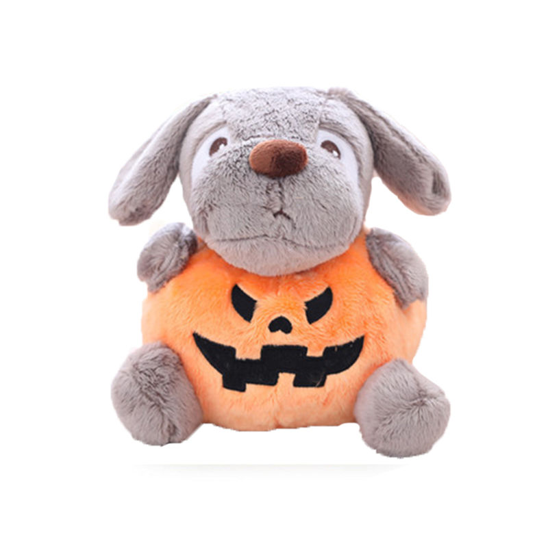 Happy Holiday Halloween Plush Pumpkin Doll Soft Animal Toy