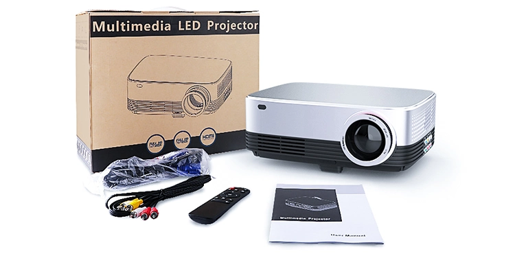 2020 New Launch 4K Laser Projector in Home, Mini Projector 4K TV Projector 5000 Lumens