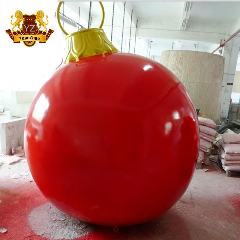 Wholesale Large Resin Christmas Ball for Holiday Decorations