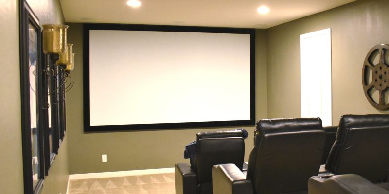 Uhd Home Theater Fixed Frame Projector Screen / Projection Screen