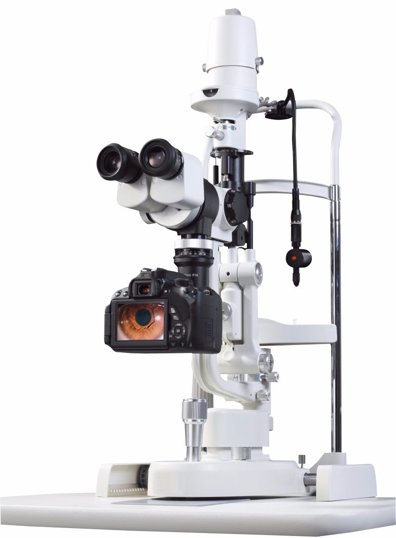 Digital Slit Lamp Microscope with Imaging Processing System