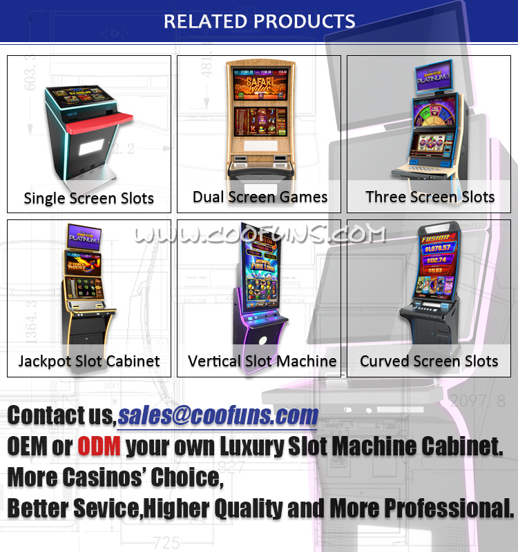 Gambling Board Games Cabinets Casino Slot Gaming Machine Cabinet