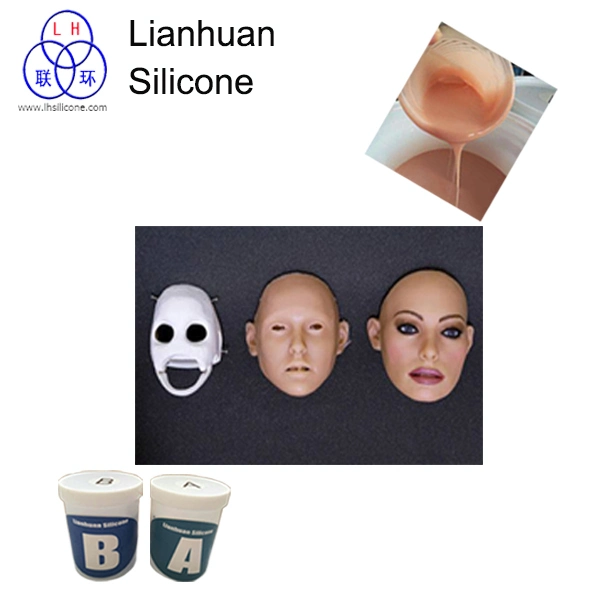 RTV-2 Liquid Silicone Rubber for Special Effect Making in Movies