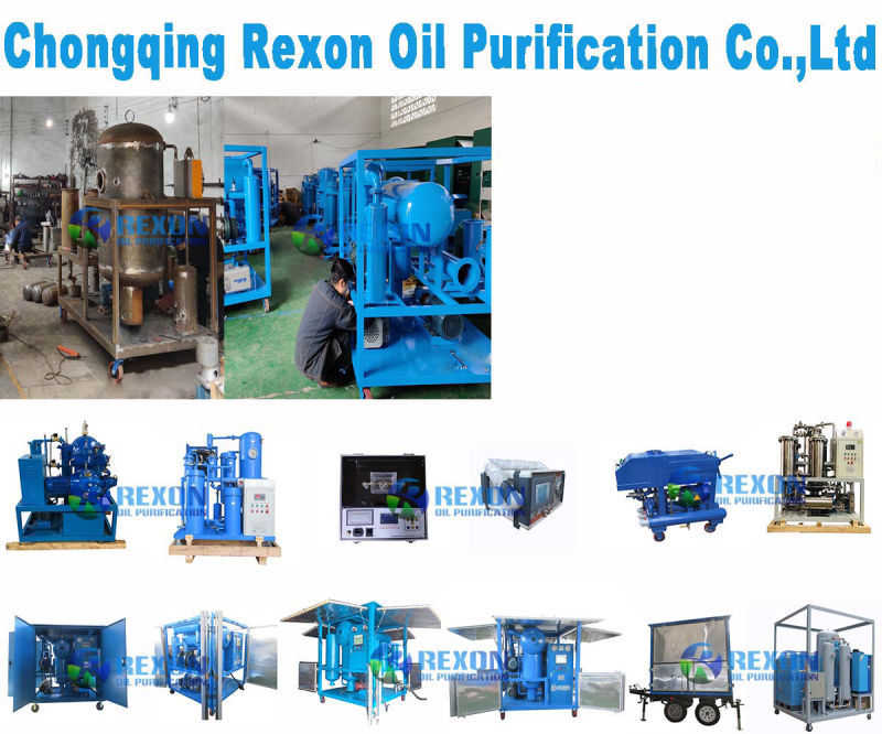 Vacuum Lubricant Oil Purifier with PLC Big Display Touch Screen