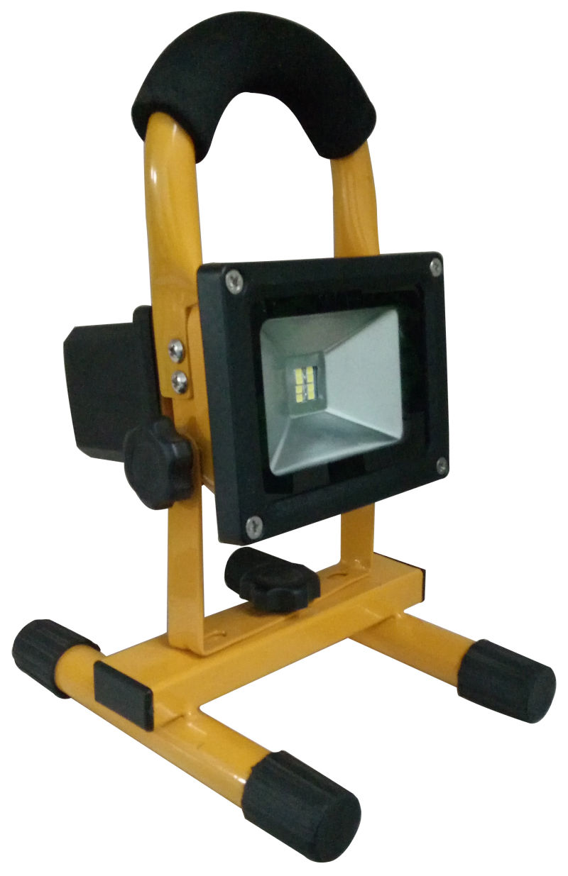 10W 12V Portable Rechargeable LED Flood Light