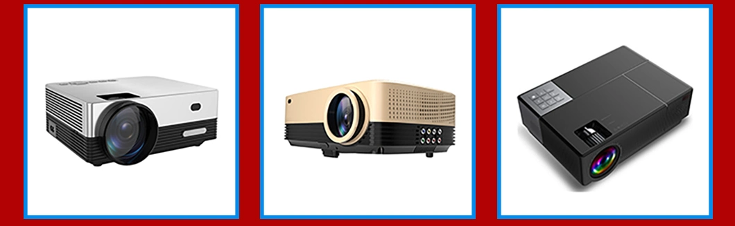 Wireless Full HD LED Projector 3000 Lumen Native 1080P Home Theater LCD WiFi Mobile Phone Projector