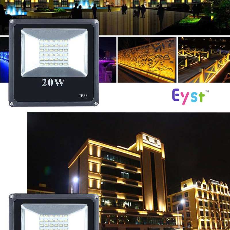 Outdoor IP65 20W SMD LED Flood Light Easy to Installation