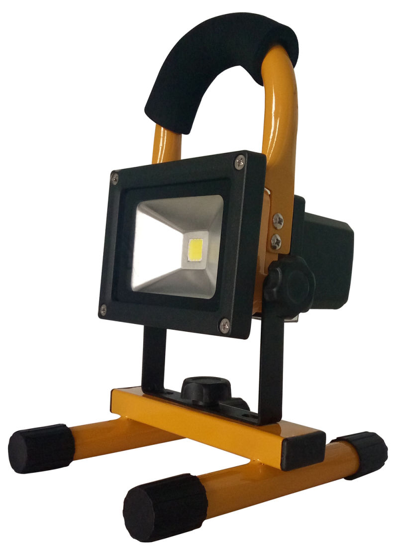 10W 12V Portable Rechargeable LED Flood Light