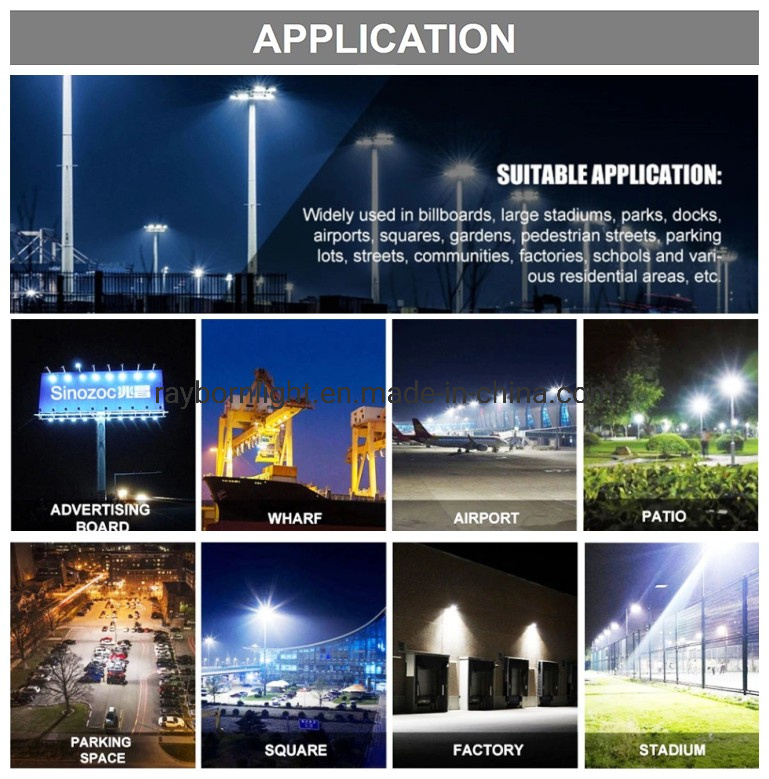 High Power 100W/120W/150W/200W LED Flood Light Stadium Outdoor LED Projector