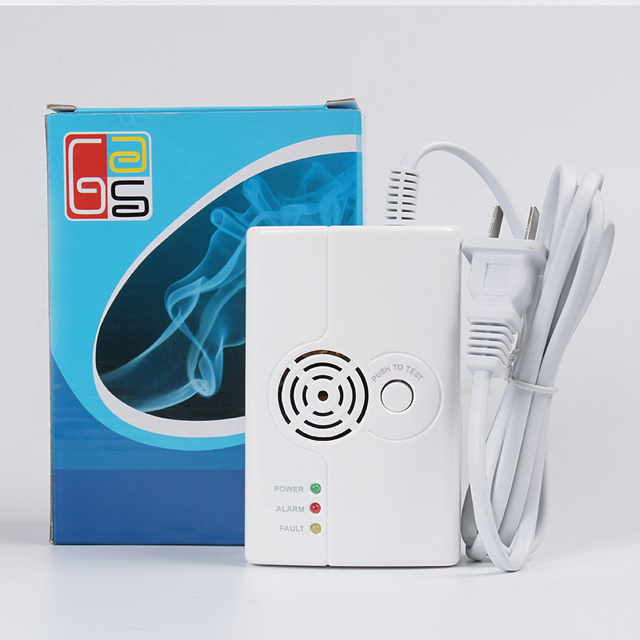 Best 220VAC Wireless Plug in Natural Gas Detector for Home Safety