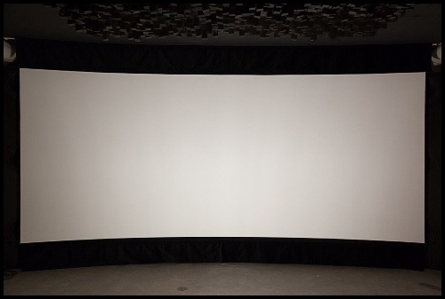 Projector Screen/Fixed Curved Projection Screen/ with Customized