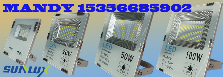 IP65 6500K 50W Ceiling LED Flood Light