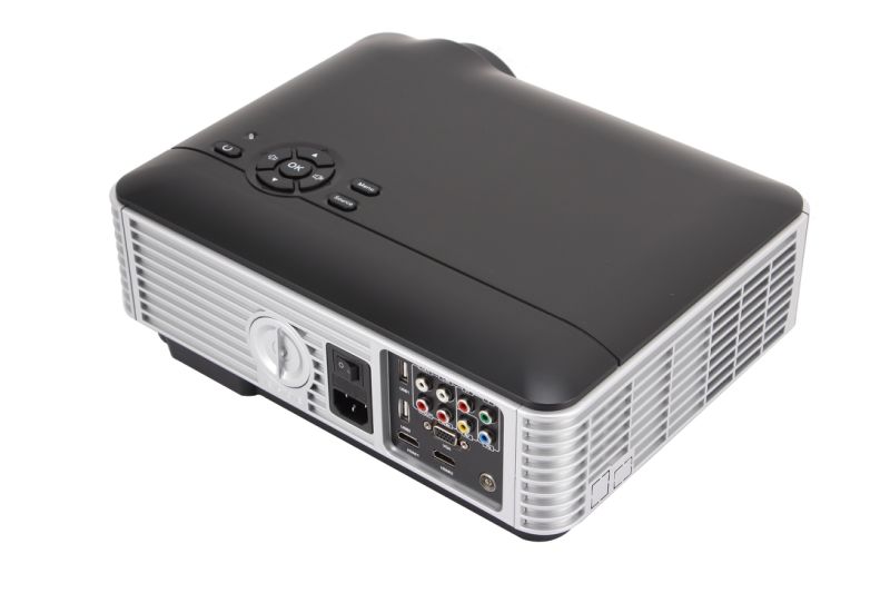 Long Throw Projector with High Brightness for School Supplier