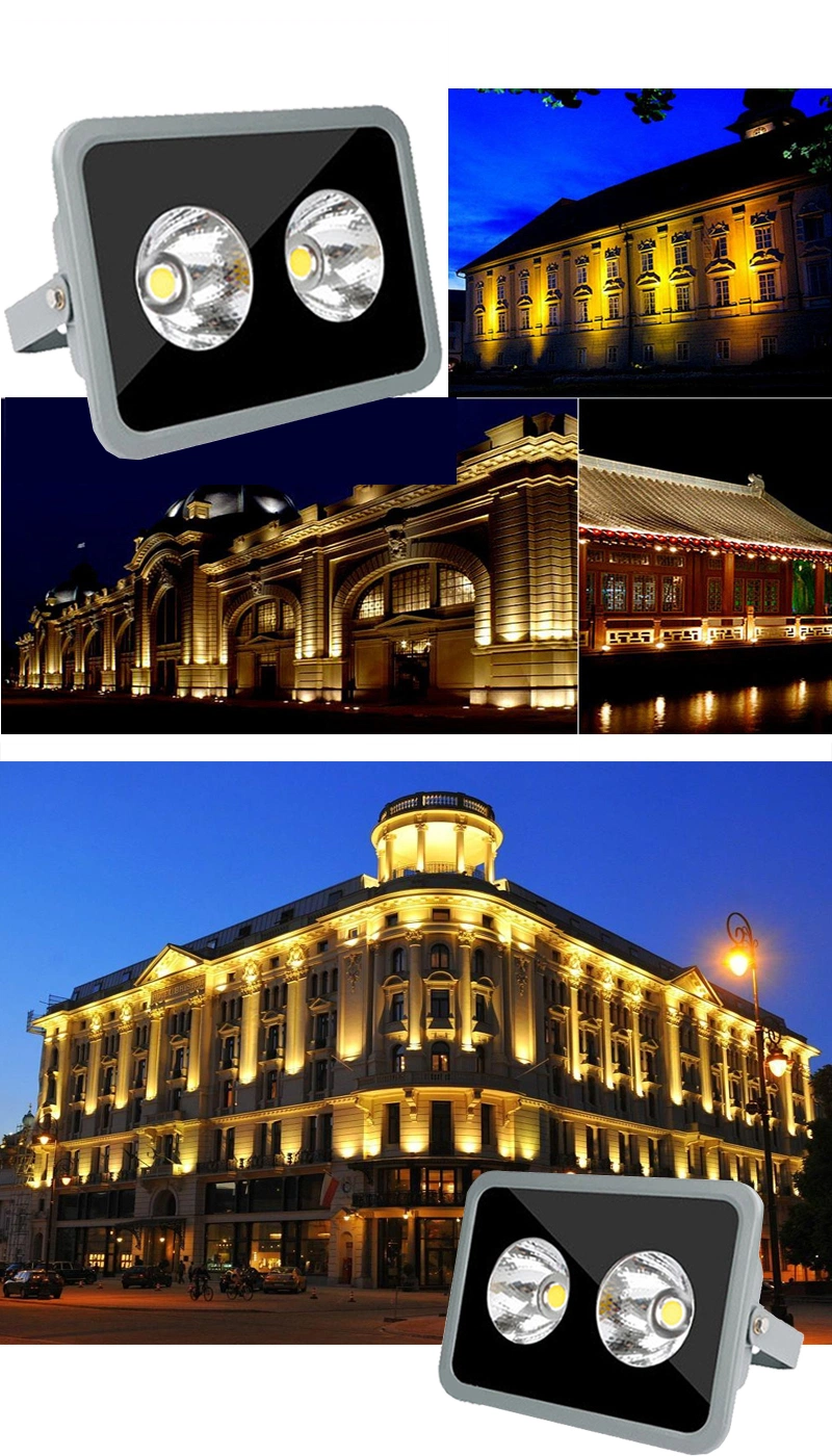 High-Power LED Projectors Building Material IP65 150W Integrated LED Flood Light