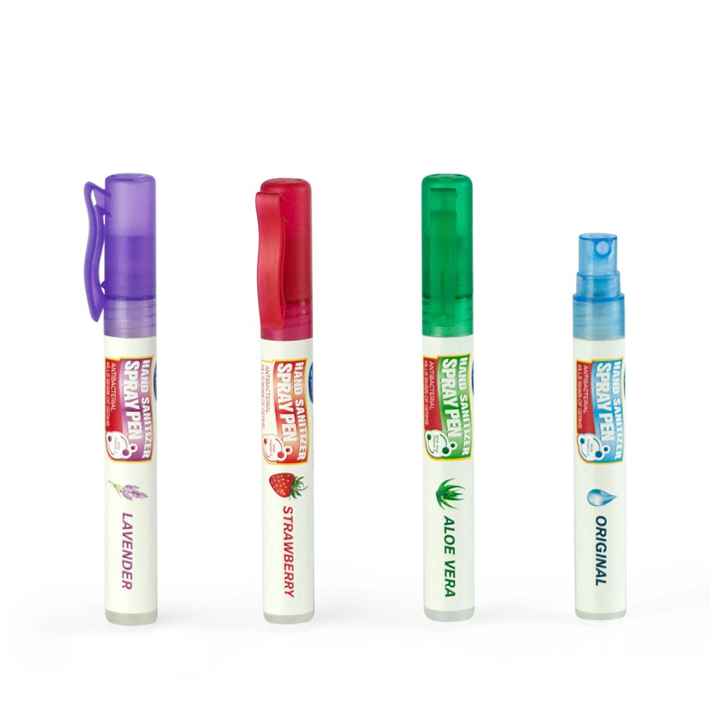 Private Label Travel Pocket Size Portable Antiseptic Hand Sanitizer Spray Pen 10ml