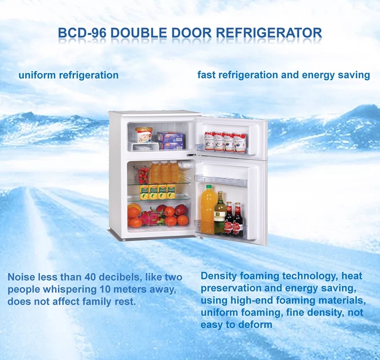Single Door Mini Refrigerator for Home Use