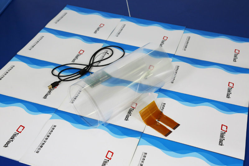 52 Inches LCD / LED / Projector Capacitive Nano Multi Touch Film Overlay