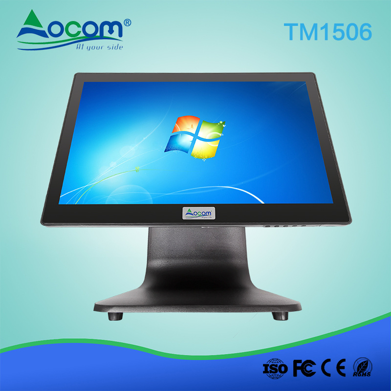 POS System 15 Inch LCD Display Touch Screen with HD