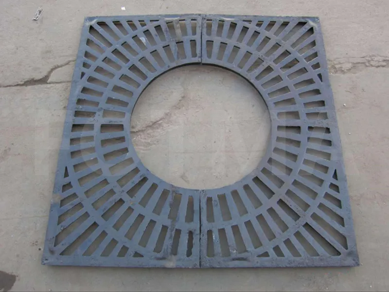 Manhole Cover D400 En124 Cast Iron Water Grating Drain Cover