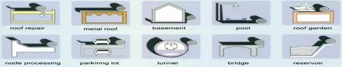 Self Adhesive Waterproof Membrane Waterproof Material Sbs APP Modified Bitumen Waterproof Membrane