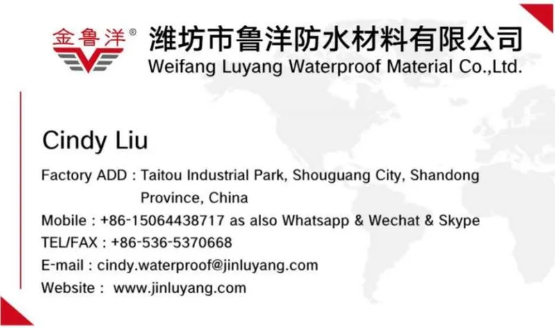 Self Adhesive Waterproof Membrane Waterproof Material Sbs APP Modified Bitumen Waterproof Membrane
