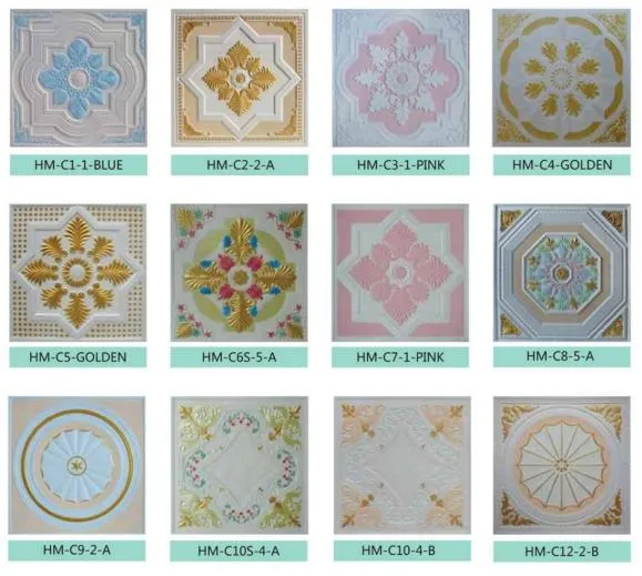 Waterproof False Ceiling Fiberglass Reinforced Gypsum Ceiling