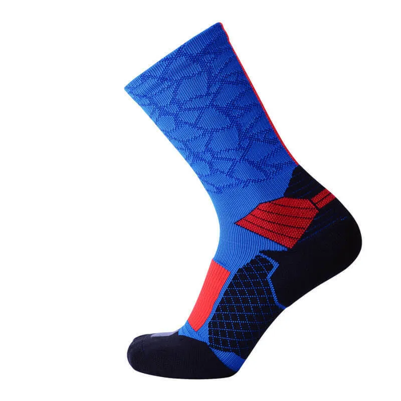 Men's Basketball Elite Ankle Socks Running Gym Compression Sport Sock