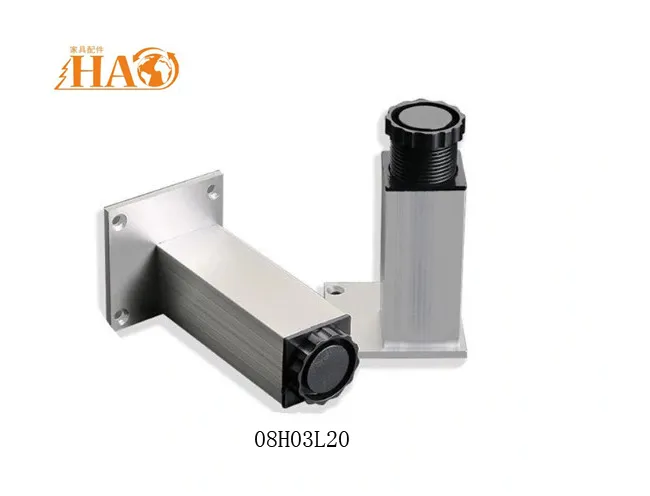 Aluminium Sofa Leg Metal Furniture Legs Parts Square Legs