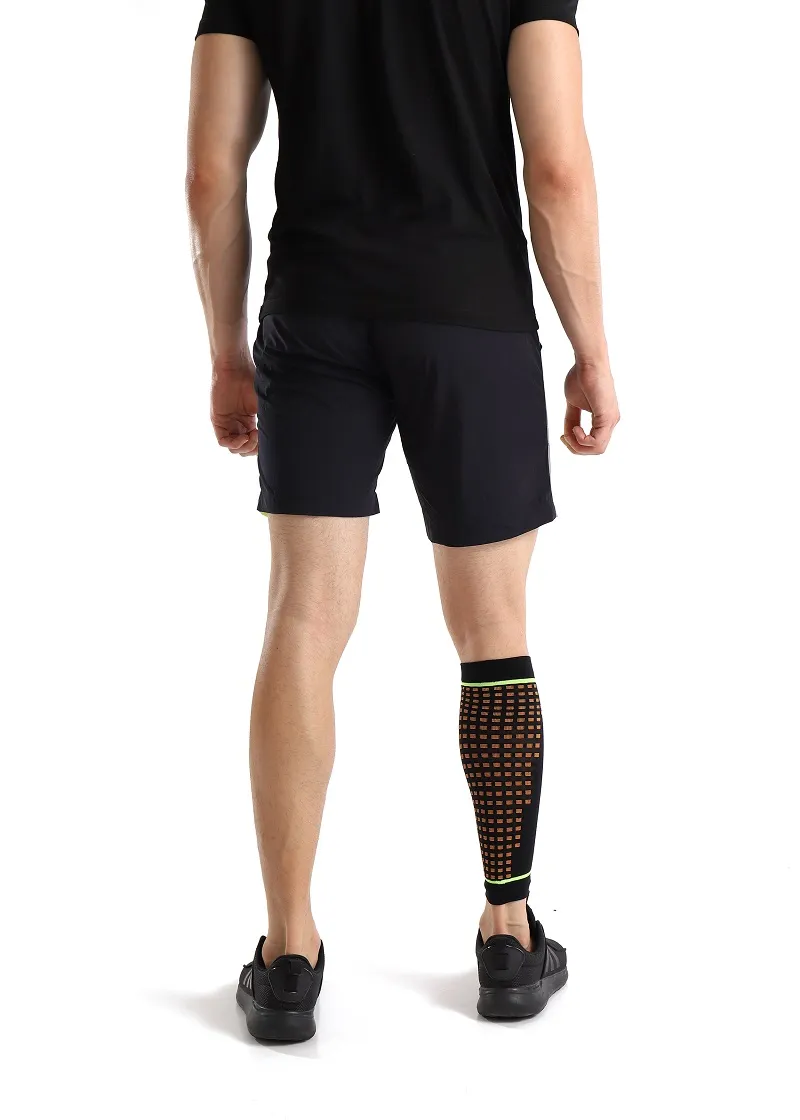 Sports Colorful Calf Compression Leg Protector Sleeves for Men&Women